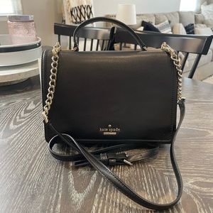 Kate Spade Black and white crossbody bag
